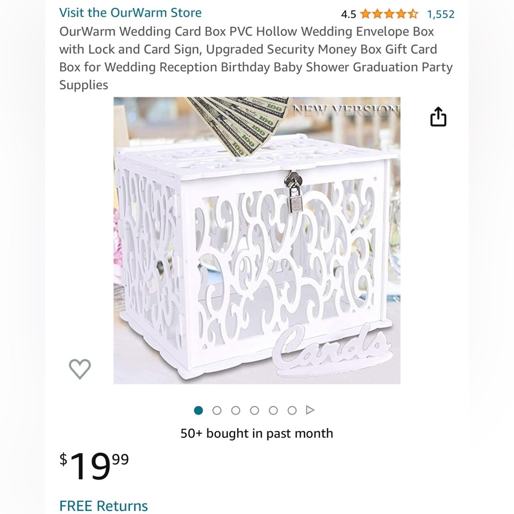 Wedding items - all in one